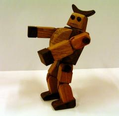 木製ロボット２
