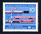 1968年発行ドイツ切手